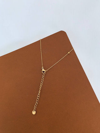 Golden North Star Chain Pendant Necklace