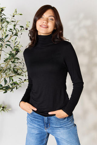 Black Long Sleeve Turtleneck