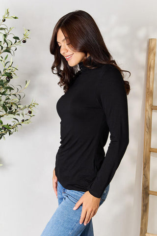 Black Long Sleeve Turtleneck